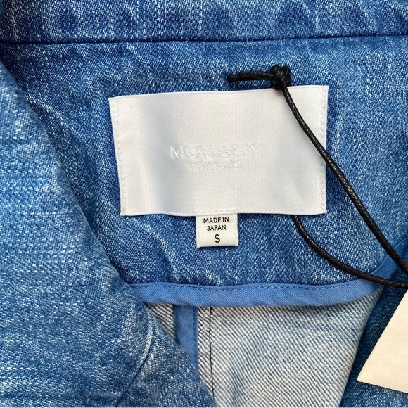 Moussy Vintage Denim Double Box Jacket, Size S,
NWT - Picture 3 of 16